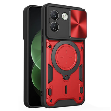 Maska Techsuit "CamGuard pro" za Xiaomi Redmi Note 17 Pro Max 5G - red