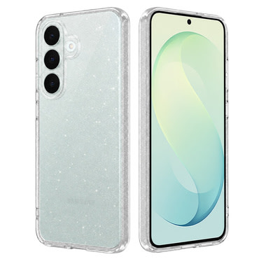 Prozirna TPU gel maskica Techsuit "SparkleSkin" za Samsung Galaxy S25 FE / S26 FE