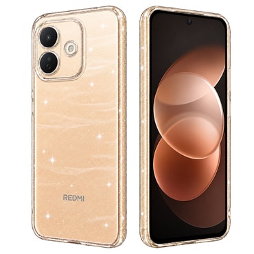 Prozirna TPU gel maskica Techsuit "SparkleSkin" za Xiaomi Redmi Note 17 Pro 5G