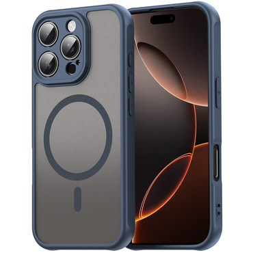 Hibridna maska "HaloFrost II MagSafe" za Xiaomi Poco F9 Pro - navy blue
