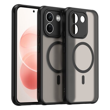 Hibridna maska "HaloFrost II MagSafe" za Xiaomi Redmi Note 17 Pro Max - black