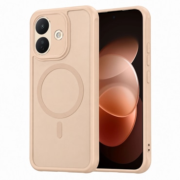 Hibridna maska "HaloFrost II MagSafe" za Xiaomi Redmi Note 17 Pro 5G - gold