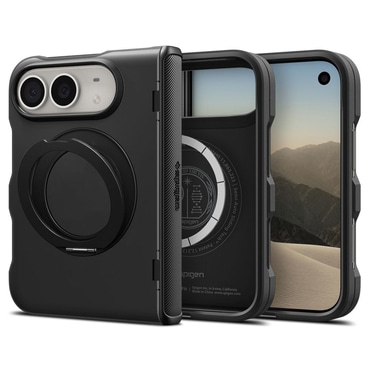 Maskica Spigen "Slim Armor Pro S MagSafe" za iPhone Duo - black