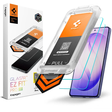 (2-pack) Zaštitno staklo Spigen "Glas.tR EZ-FIT Pro HD (AGL11095)" za Samsung Galaxy S26 - clear