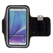 Ručna sportska traka za Samsung Galaxy S7 Edge / S6 / S6 Edge s refleksnim slojem - crna Ručna sportska traka za Samsung Galaxy S7 Edge / S6 / S6 Edge s refleksnim slojem - crna