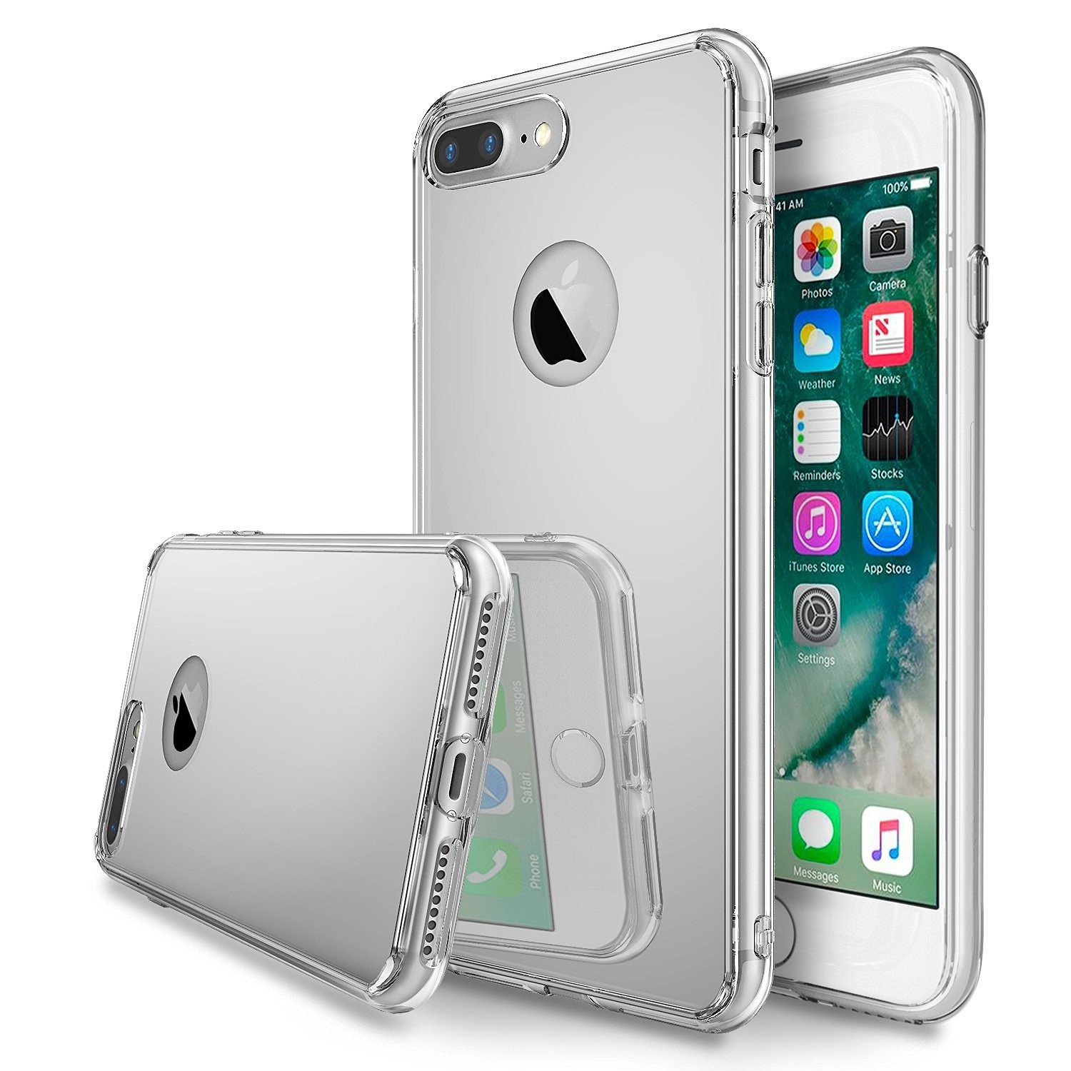 Maska Ringke "Fusion Mirror" za iPhone 7 Plus - mirror silver