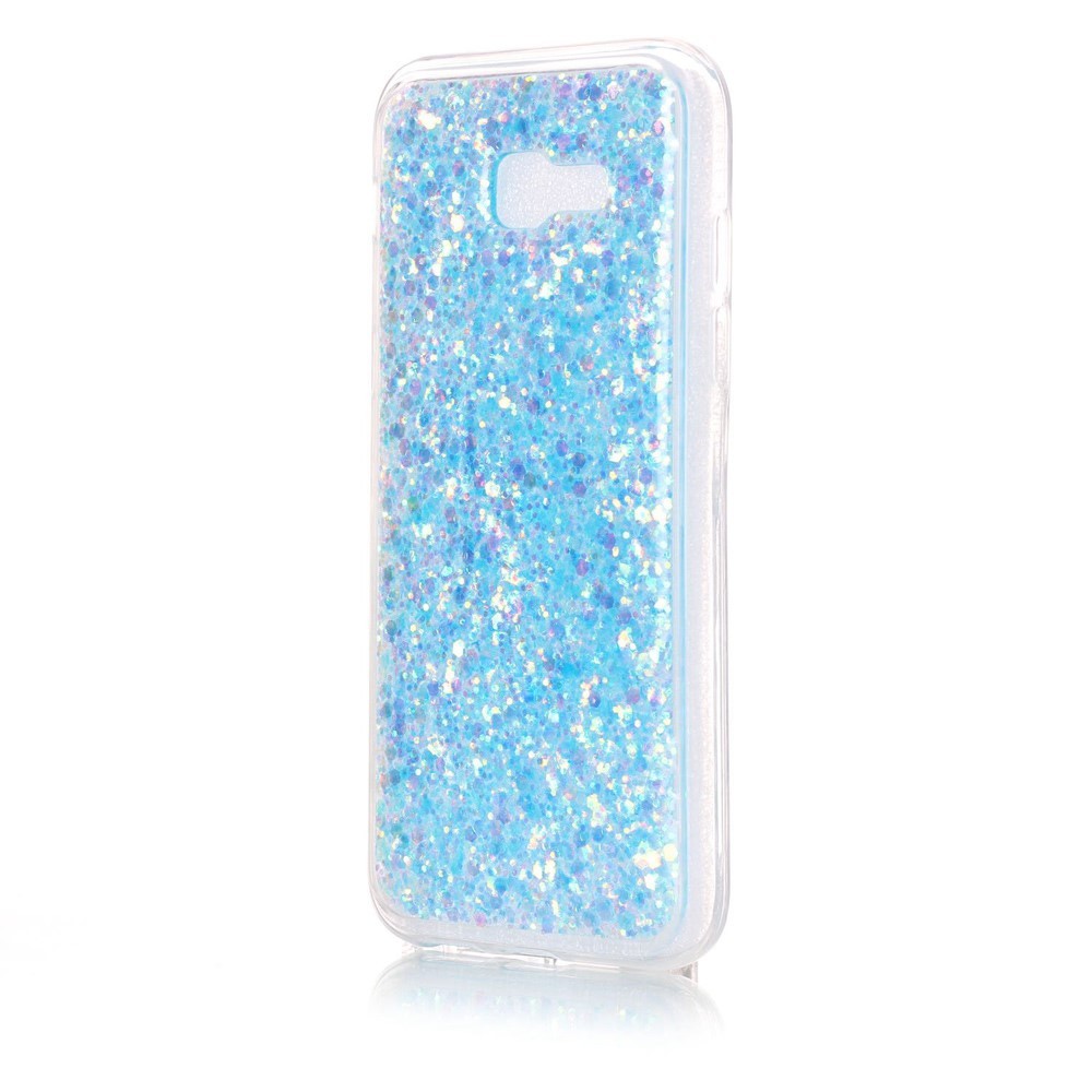 Modna maska "Liquid Glitter" za Samsung Galaxy A5 2017 - plava