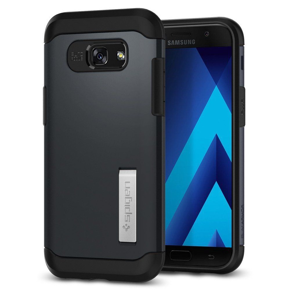 Maska Spigen "Slim Armor" za Samsung Galaxy A5 2017 - metal slate