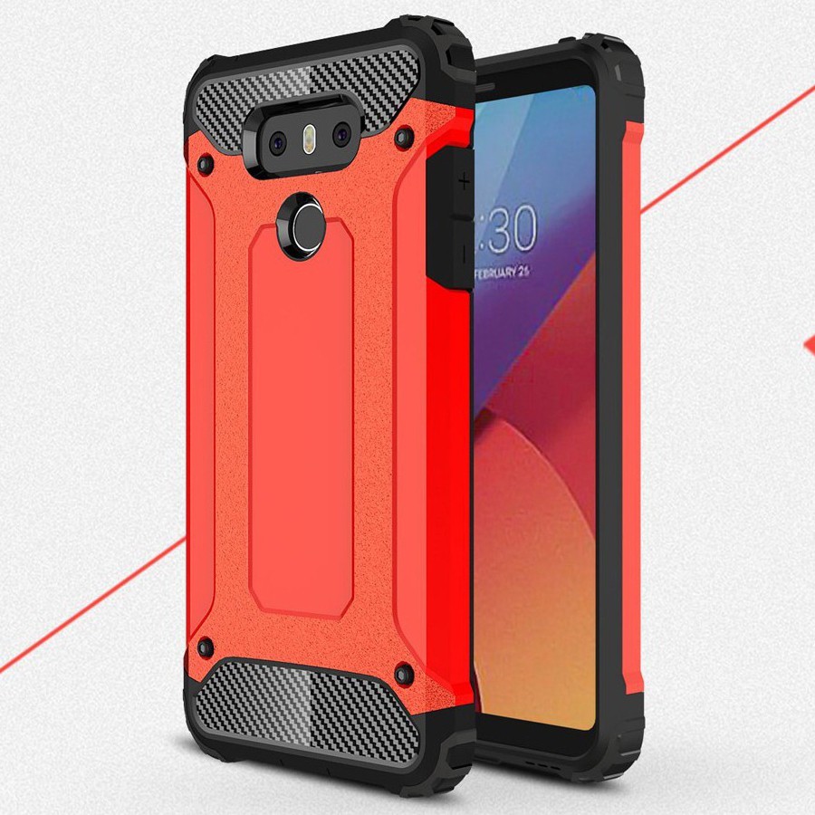 Robusna maska "Rock" za LG G6 - crvena