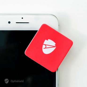 Optishield© Cleaning Patch - komplet triju krpica za čišćenje ljepljive podloge za kristalno čisti zaslon leće i uređaja