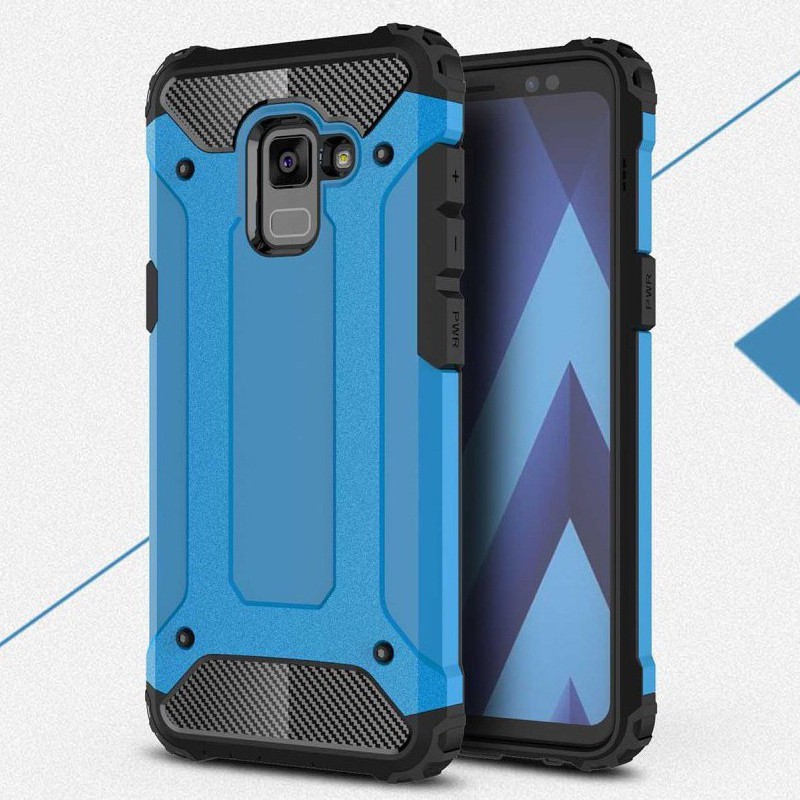 Robusna maska "Rock" za Samsung Galaxy A8 2018 - plava