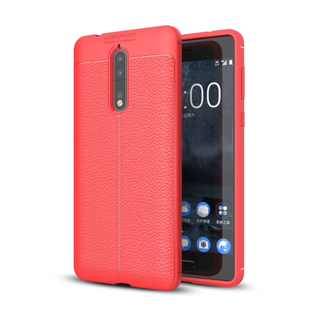 TPU gel maska "Gentry" za Nokia 8 - crvena