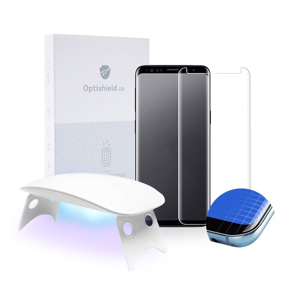 Premium zaštitno staklo Optishield Lux za Samsung Galaxy Note 8 i UV lampa