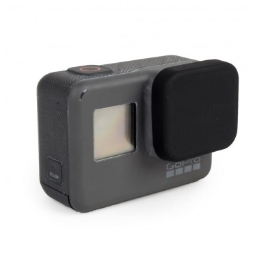 Silikonska maska za leću za GoPro Hero7 / Hero6 Black / Hero5 Black / HERO - crna
