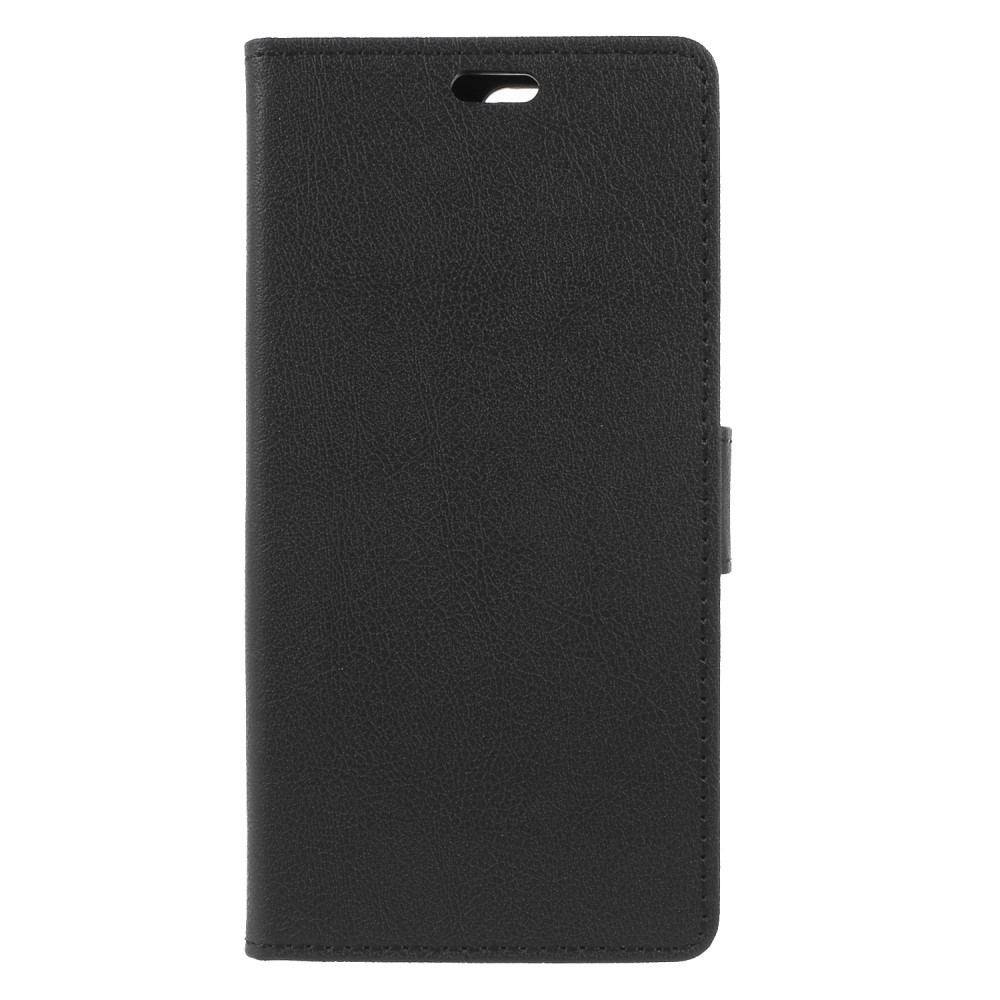 Elegantna torbica "Litchi" za Huawei Y6 2018 / Honor 7A - crna