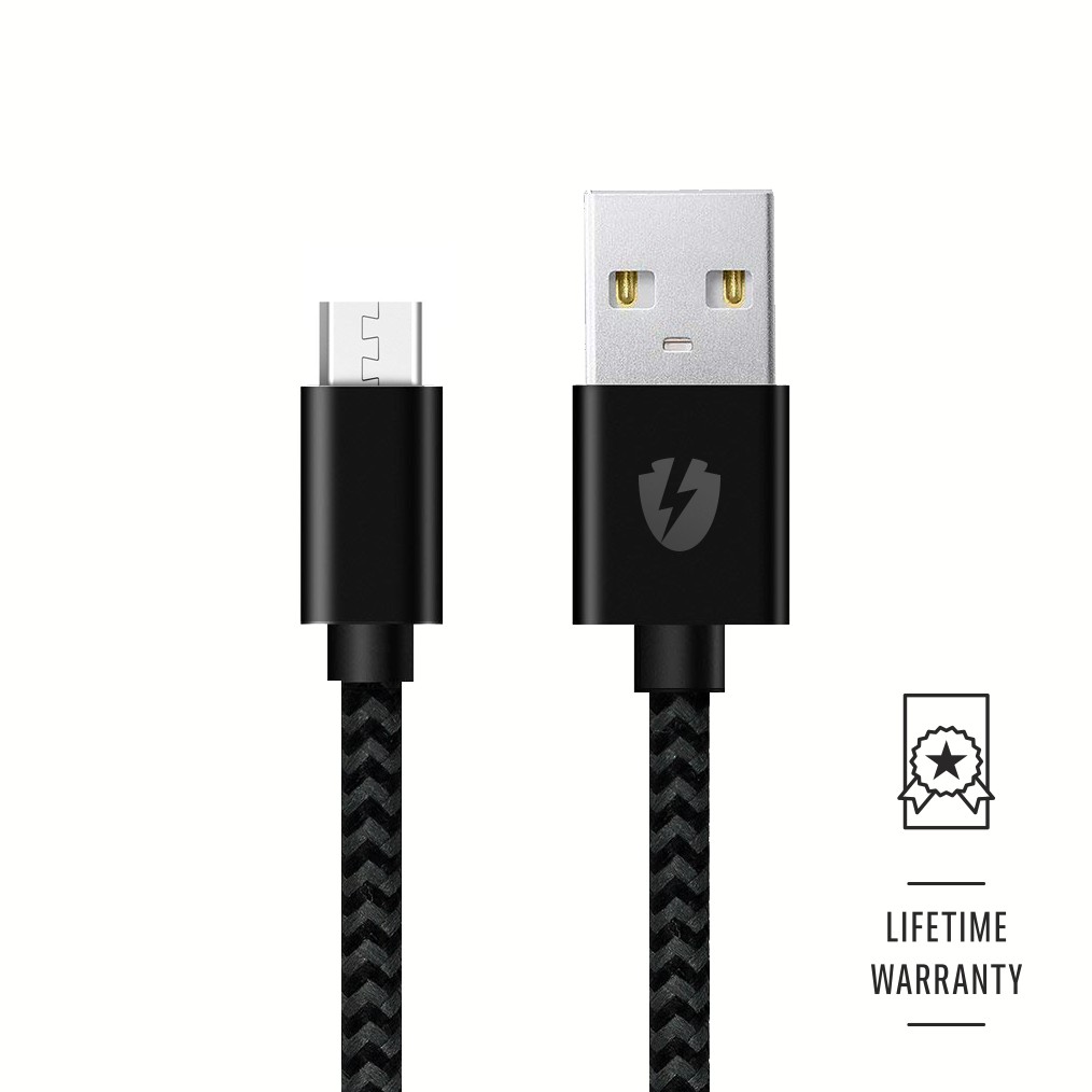 Mikro USB kabel Optishield® THOR s dodatkom kevlara i doživotnim jamstvom – 1.2m