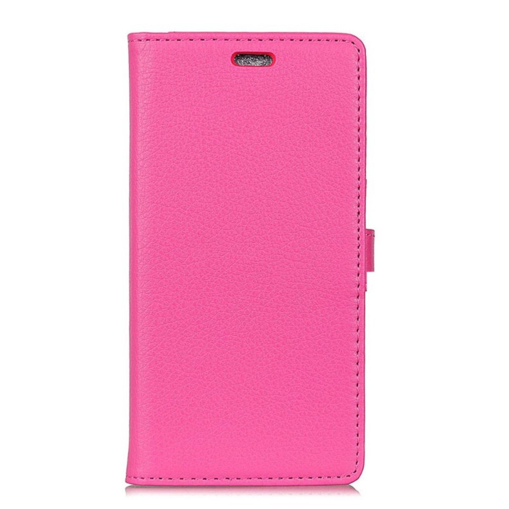 Elegantna torbica "Litchi" za Samsung Galaxy A7 2018 - ružičasta