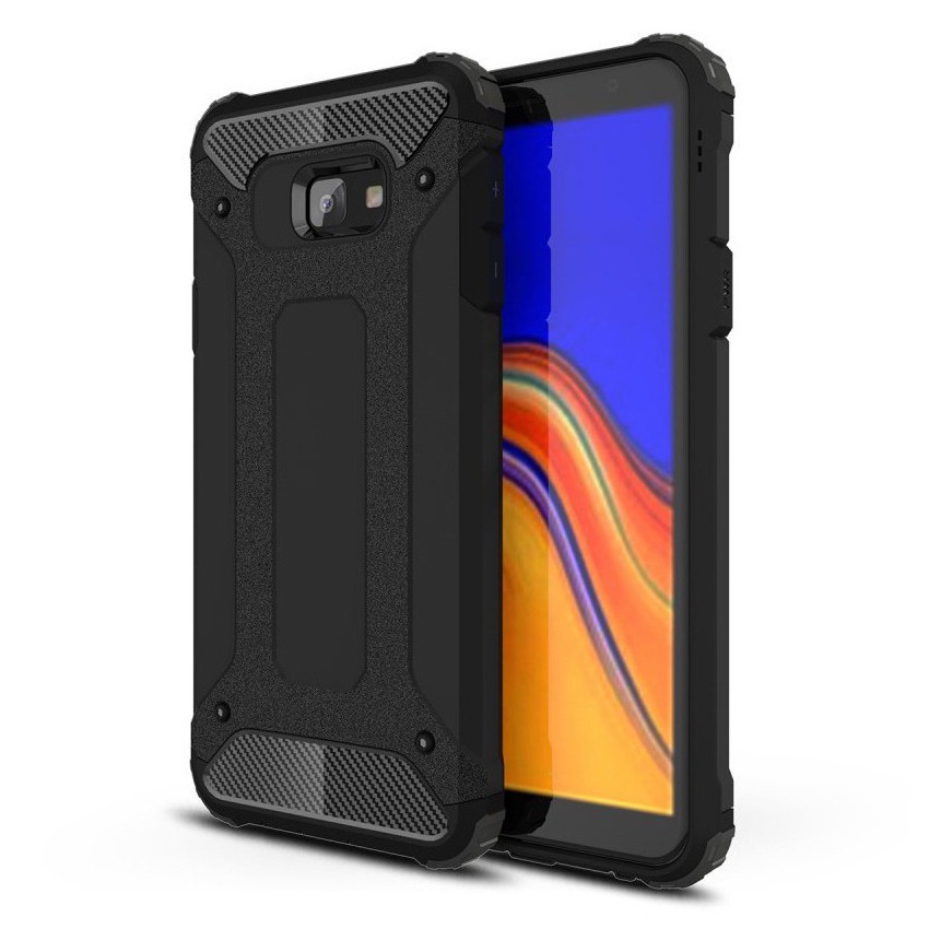 Robusna maska "Rock" za Samsung Galaxy J4 Plus - crna