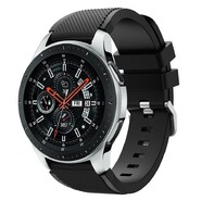 Silikonski remen za Samsung Galaxy Watch 46 mm - crna