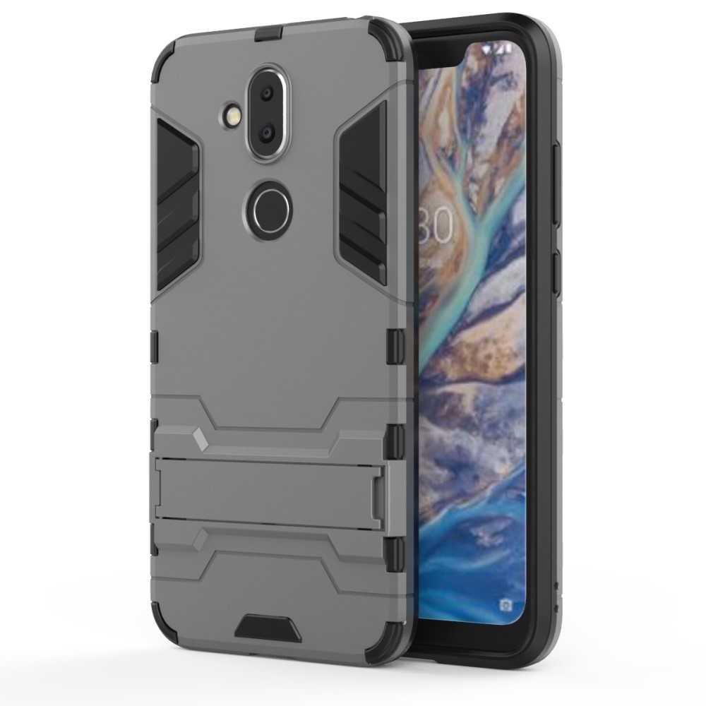Robusna maska "Impact X" za Nokia 8.1 – siva