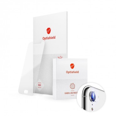 Optishield 2v1 zaštitno staklo za zaslon i zadnju kameru za iPhone 8 / iPhone 7 Optishield Pro