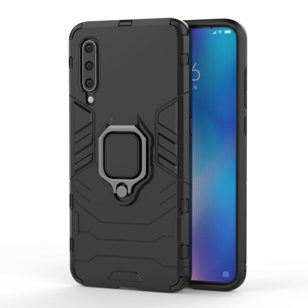 Robusna maska "Impact X Ring" za Xiaomi Mi 9 - crna