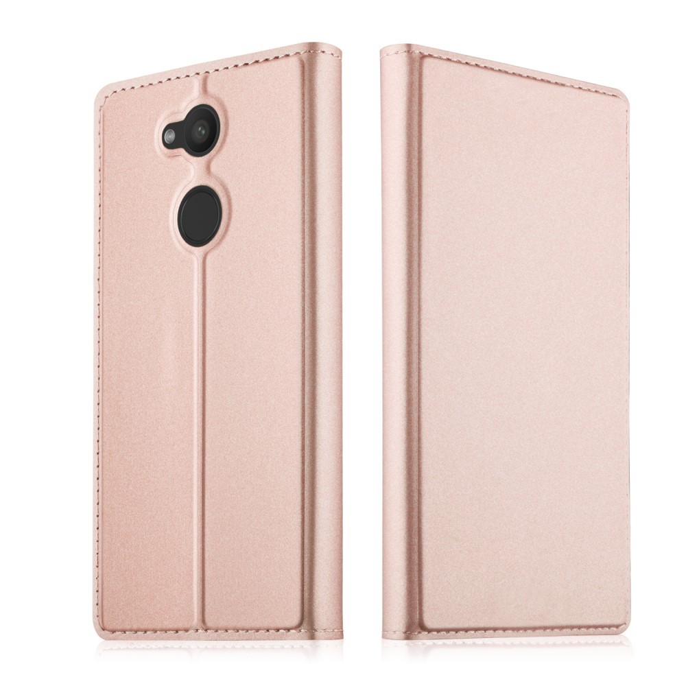 Modna torbica "Skin" za Sony Xperia L2 od umjetne kože - ružičasta