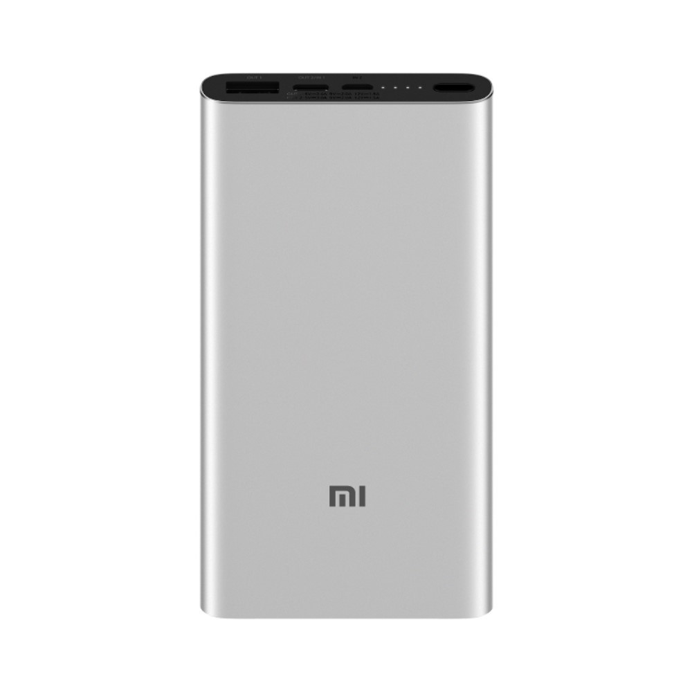 Power bank Xiaomi Mi 3 2019 Edition - 10000 mAh - srebrni