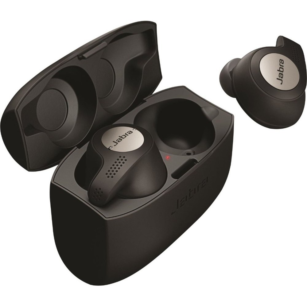 Earbuds bežične bluetooth slušalice Jabra Elite Active 65T s prijenosnom stanicom za punjenje
