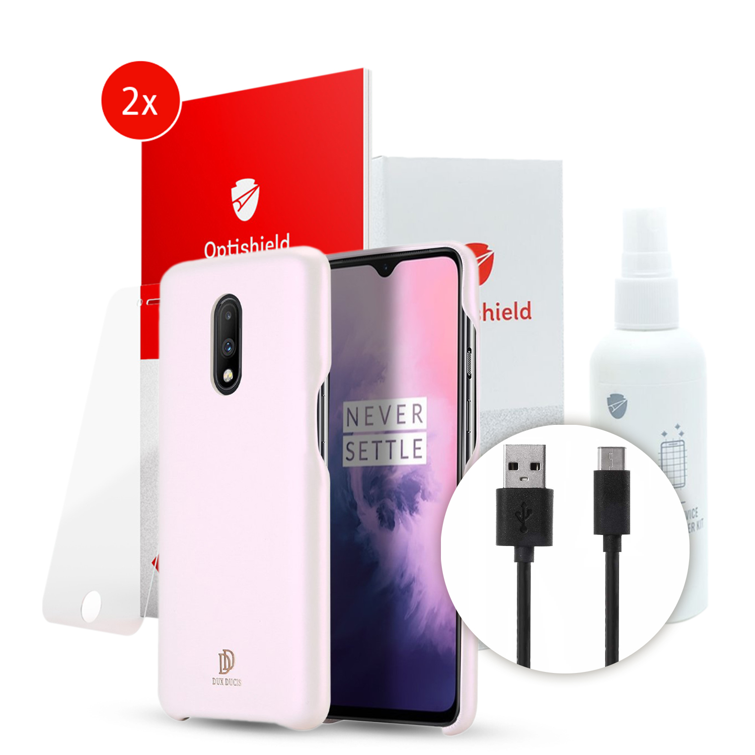 Skin Lite XXL Rose Gold za OnePlus 7
