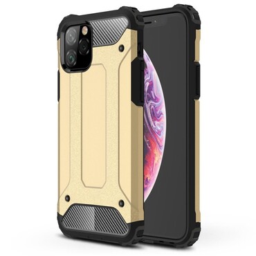 Robusna maska "Rock" za iPhone 11 Pro  - zlatne boje