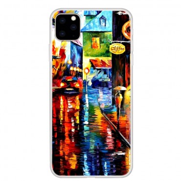 TPU gel maska "Oil Street" za iPhone 11 Pro Max