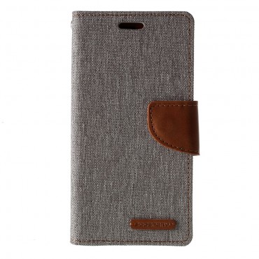 Torbica Goospery Canvas Diary za iPhone 11 Pro Max - siva