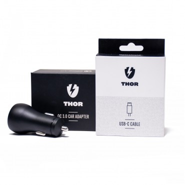 Komplet USB-C kabla i auto-punjača Optishield® THOR