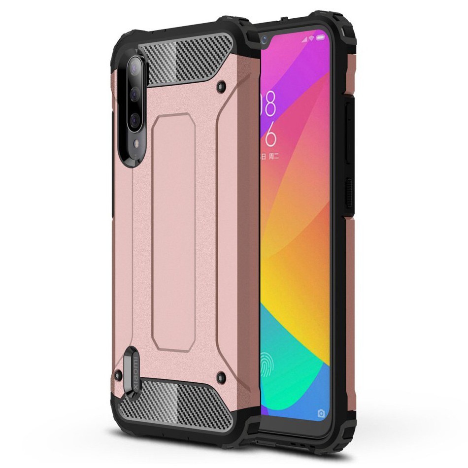 Robusna maska "Rock" za Xiaomi Mi A3 - ružičasta