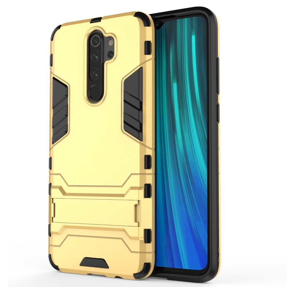 Robusna maska "Impact X" za Xiaomi Redmi Note 8 Pro - zlatne boje