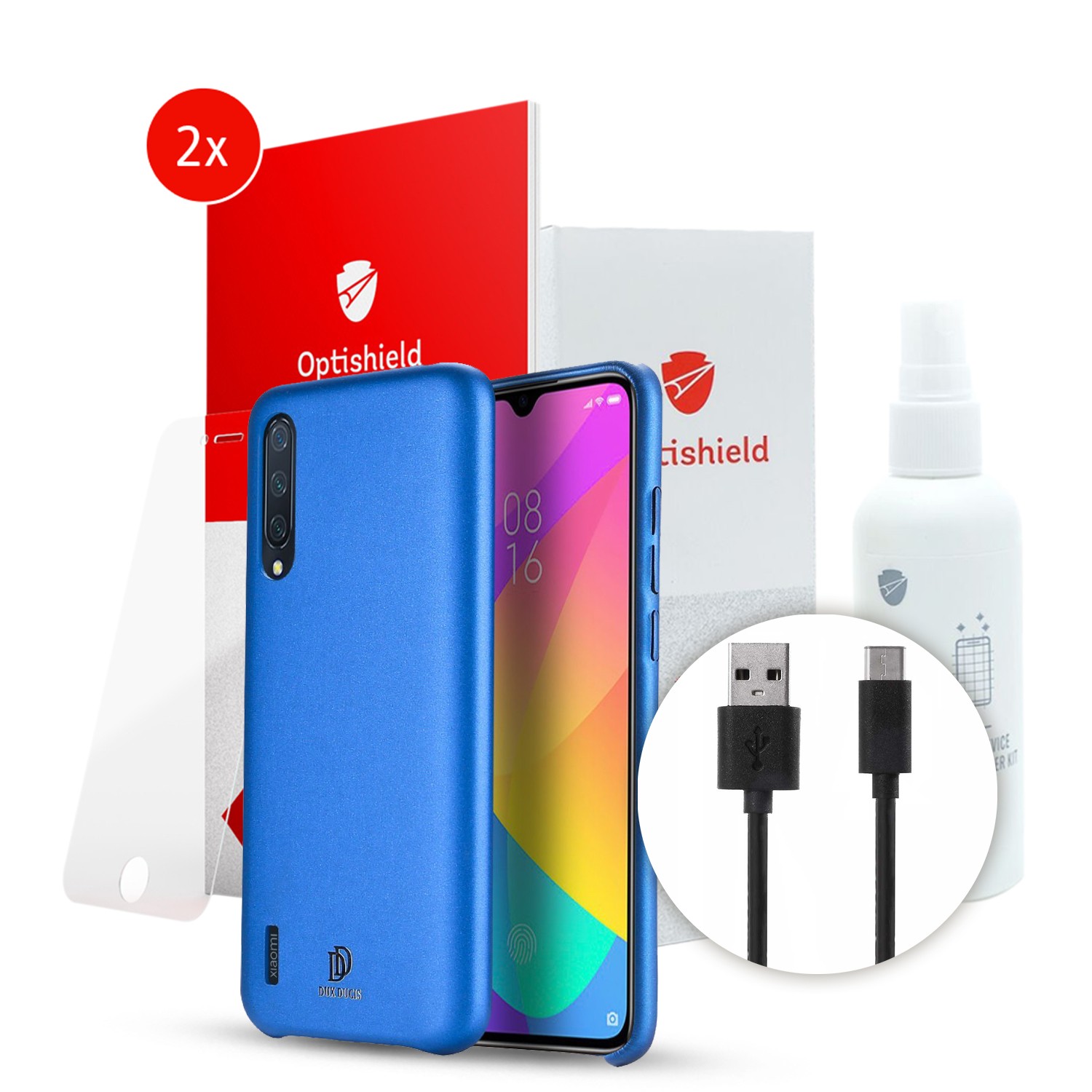 Skin Lite XXL Pack Royal Blue za Xiaomi Mi 9 Lite