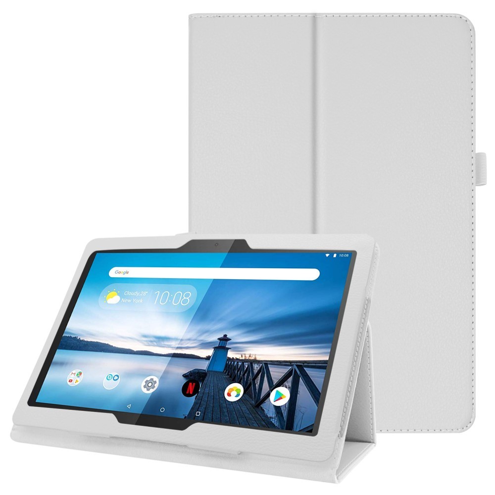 Elegantna torbica "Litchi" za Lenovo Tab M10 - bijela