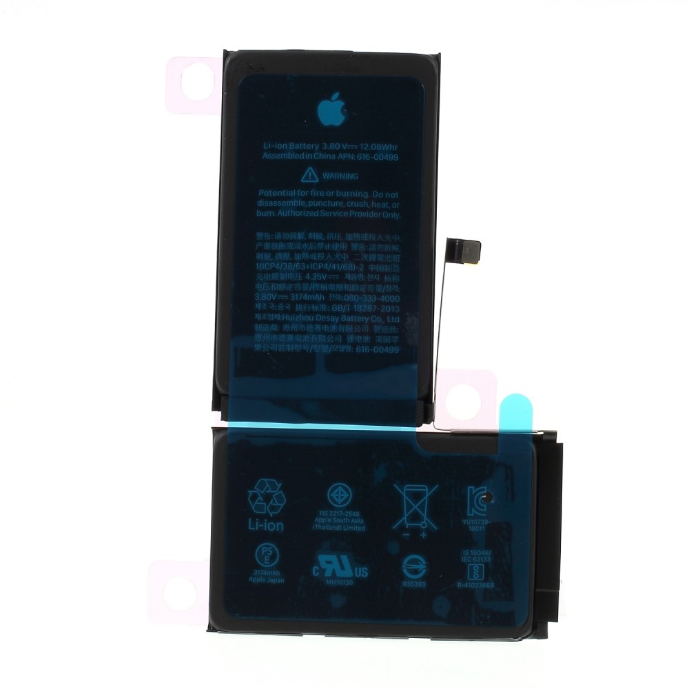 Baterija za iPhone XS Max - 3174 mAh - OEM - AAA kvaliteta