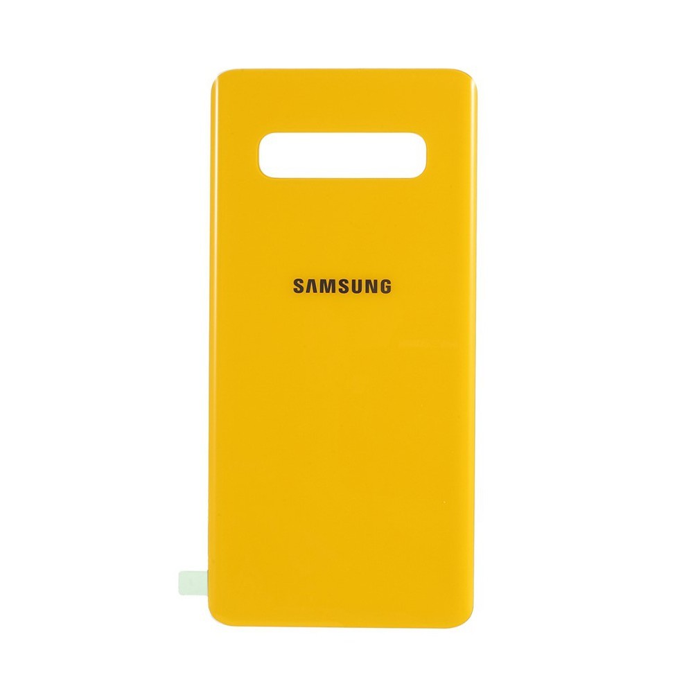 Zadnji pokrov za Samsung Galaxy S10 - žuta- AA kvaliteta