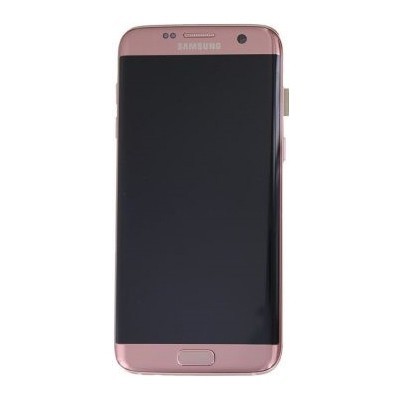 LCD zaslon za Samsung Galaxy S7 - ružičasta - OEM - AAA kvaliteta