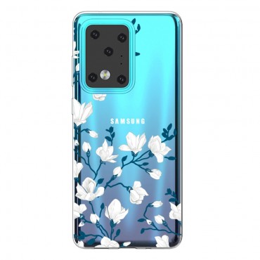 TPU gel maska "Blue Flower" za Samsung Galaxy S20 Ultra