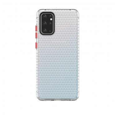 TPU gel maska  "Honeycomb" za Samsung Galaxy S20 - prozirna