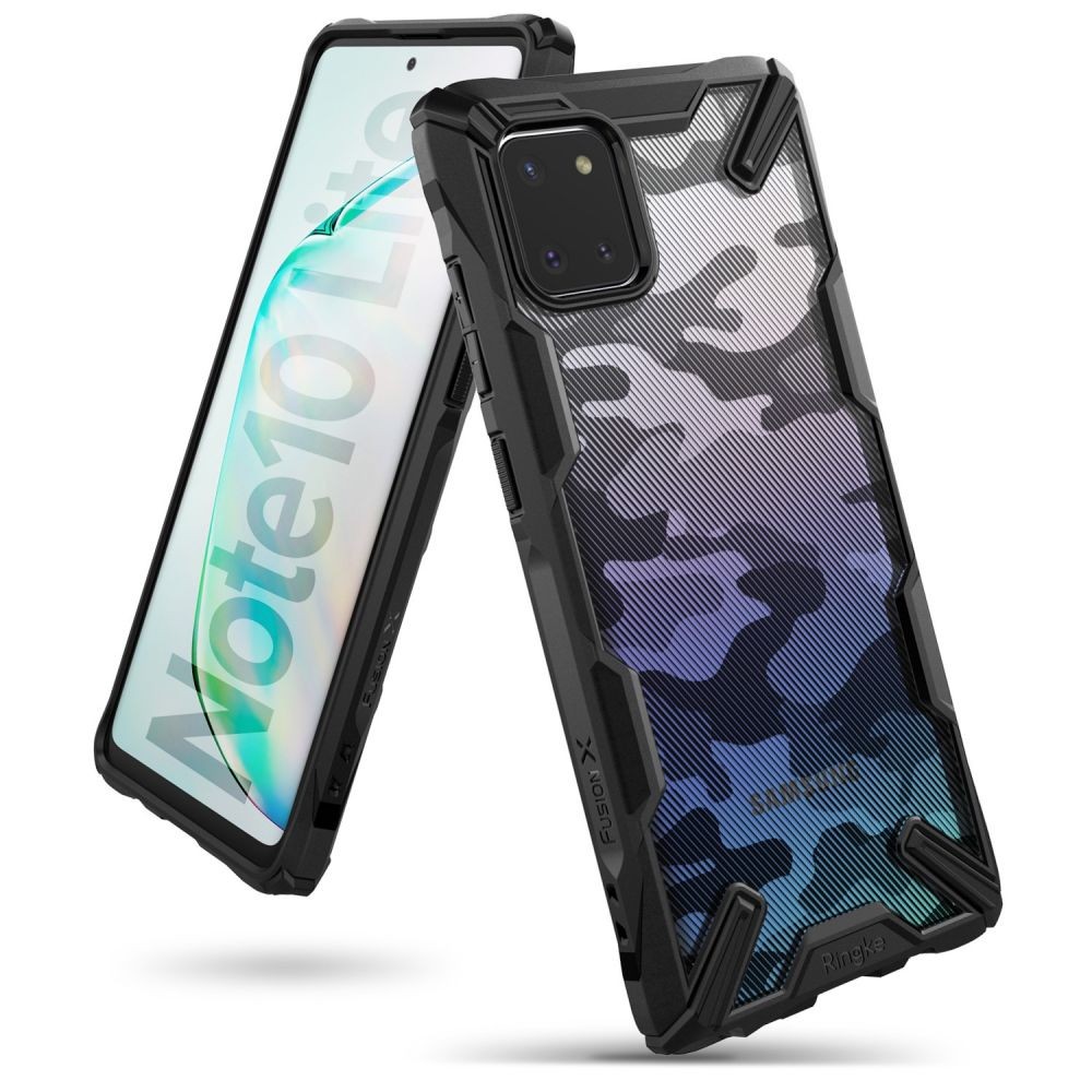 Maska Ringke "Fusion X Design" za Samsung Galaxy Note 10 Lite - camo black