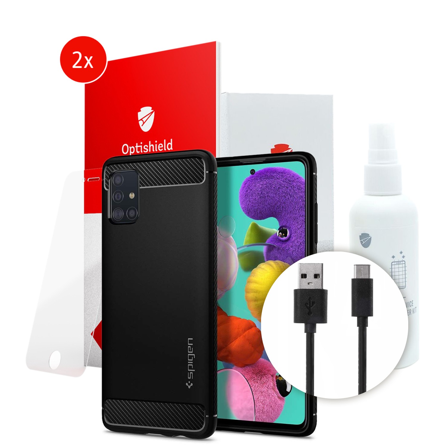 Rugged XXL 5Pack za Samsung Galaxy A51