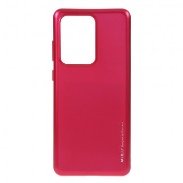 TPU gel maska Goospery iJelly Case za Samsung Galaxy S20 Ultra - magenta