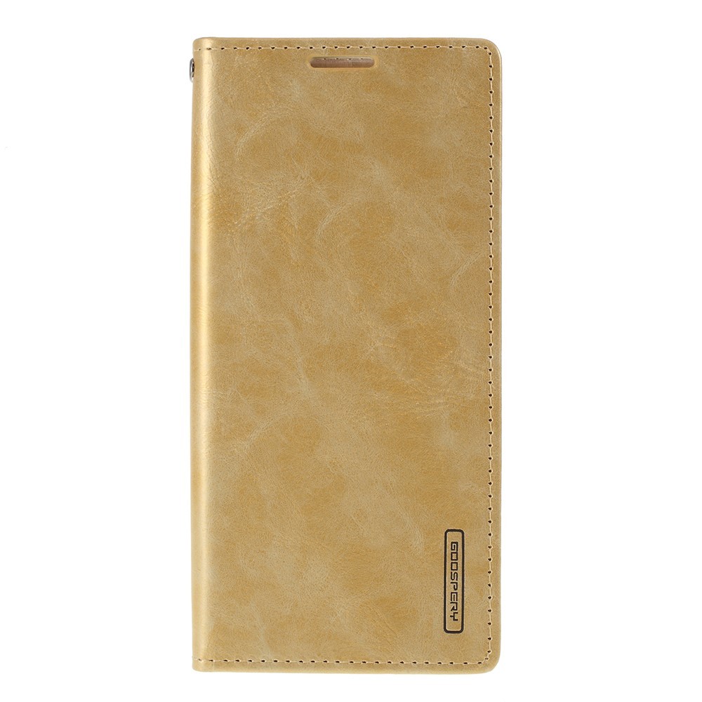 Torbica Goospery "Blue Moon Flip" za Samsung Galaxy S20 Ultra - zlatne boje