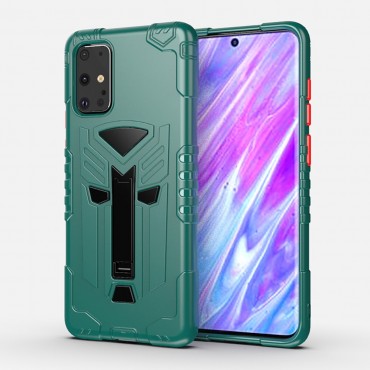 Hibridna TPU gel maska "King" za Samsung Galaxy S20 Plus - zelena