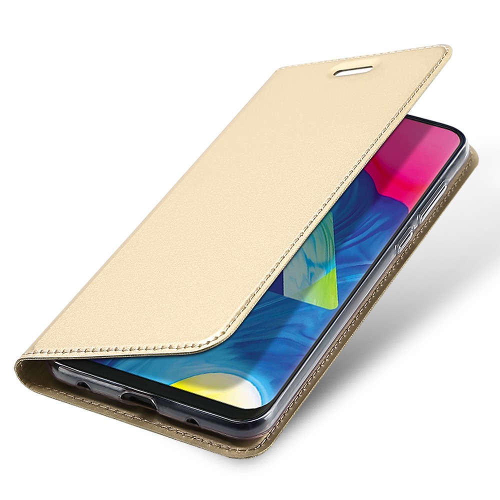 Modna torbica "Skin" za Samsung Galaxy M10 iz umjetne kože - zlatne boje