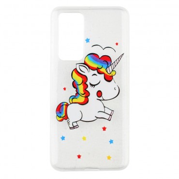TPU gel maska "Unicorn" za Huawei P40 Pro